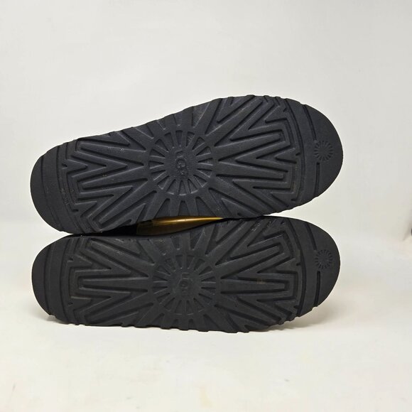 Ugg Classic Clear Mini Boots Natural Shearling Sherpa Waterproof Women's 11.5 - Picture 9 of 12